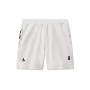 1029. Dri-Core? Training Short - Light Grey poolside gear elastic waistband