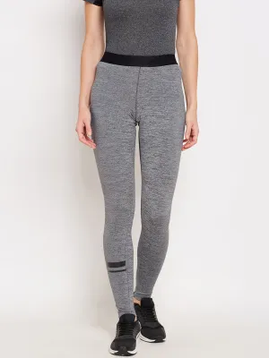 Modern Street Travel Outfit Trend Seeker Alcis Women Solid Grey Tights
