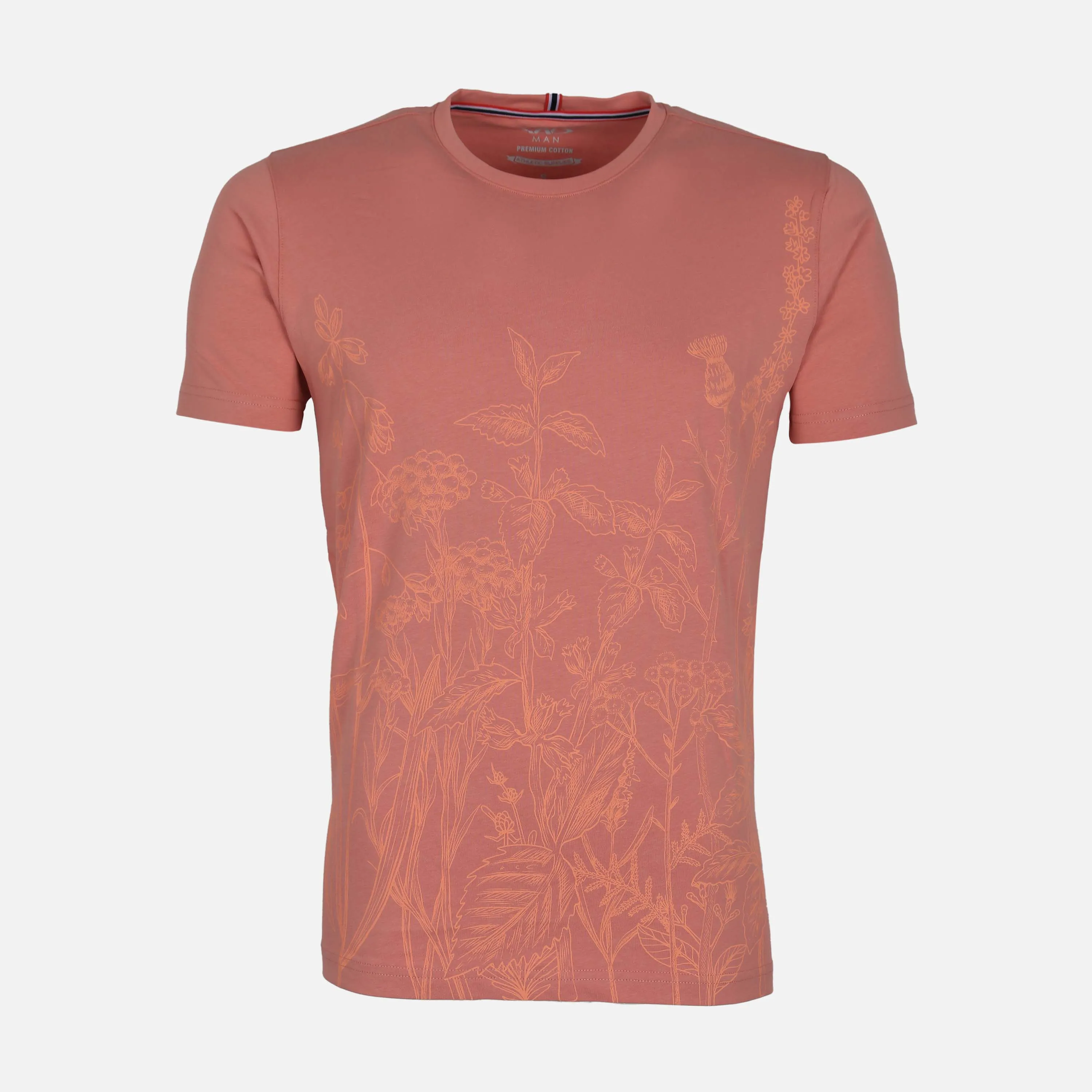 N MEN ROUND NECK T-SHIRT DoubleStitched