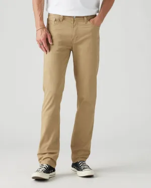 Levi's? 511 Slim Fit All Seasons Tech Mens Trousers - Harvest Gold Tear Resistant Denim Slim Family Style Daily Wear