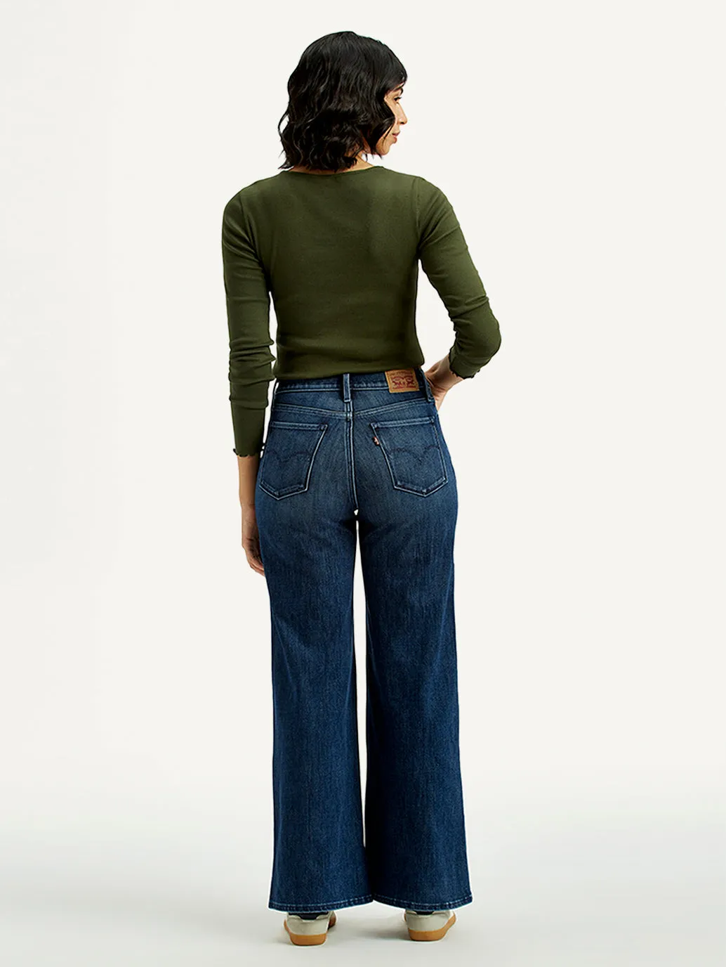Spring Mood Outdoor Enthusiast Formal Women's 318 Dark Indigo Flared Fit Mid Rise Jeans
