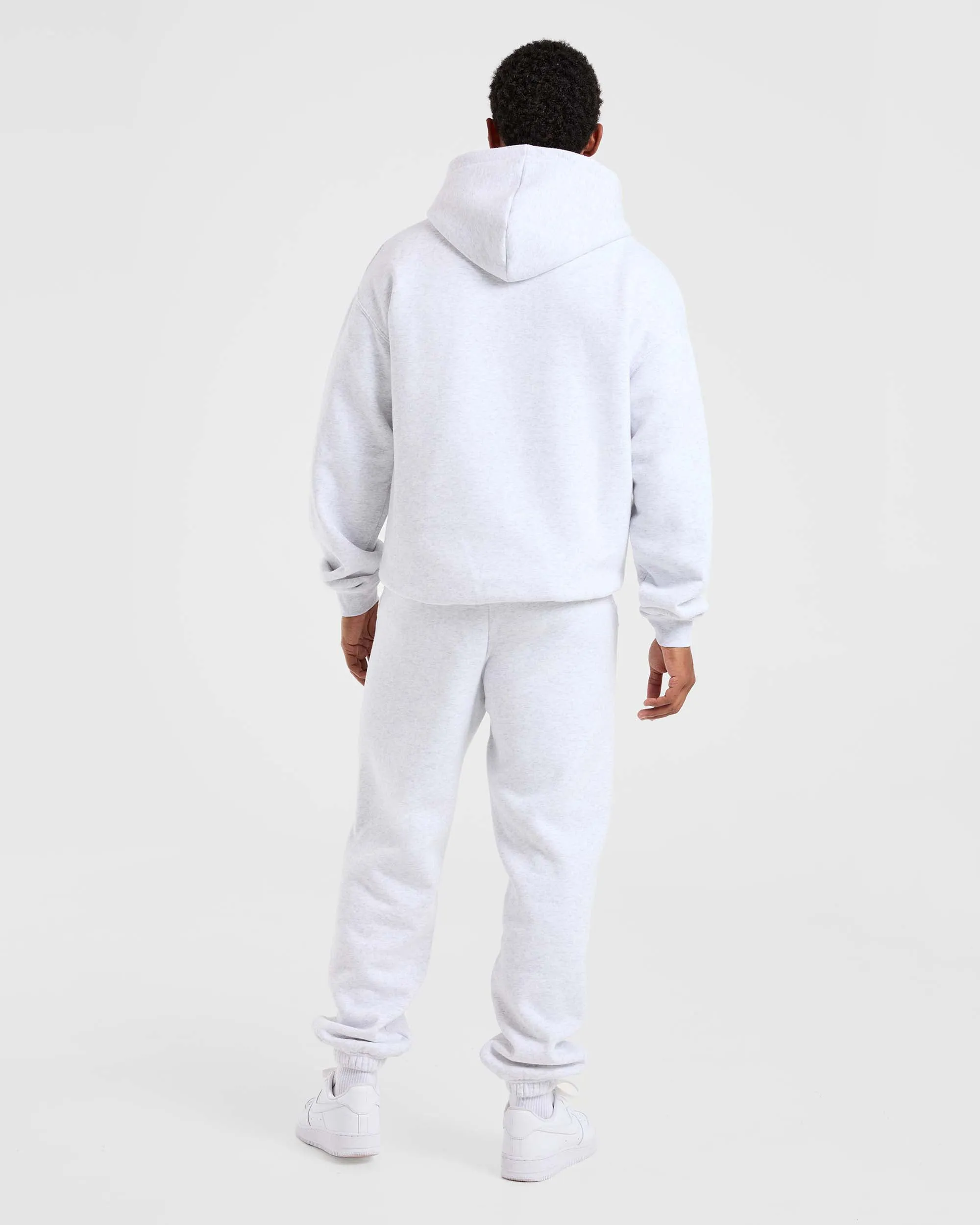 Youth Gift worthy Academy Oversized Hoodie - Grey Marl