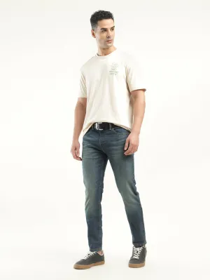 Men's 512 Indigo Slim Tapered Fit Mid Rise Jeans Easy Outfit Layer game