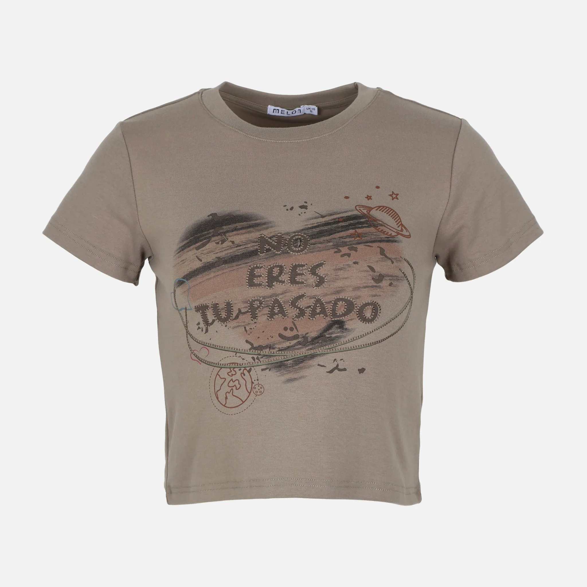 WOMEN CROPPED T-SHIRT Downtown Cool