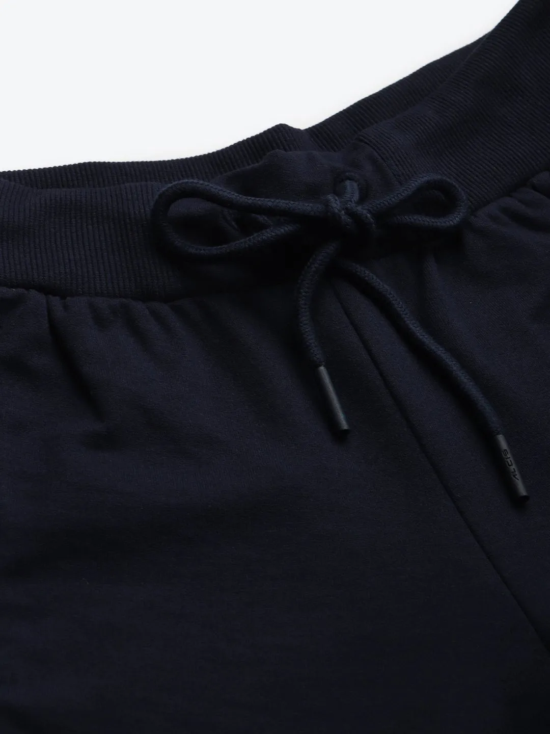 Tagless label Alcis Women Solid Navy Blue Jogger