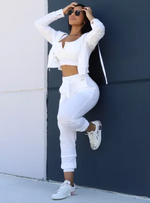 Comfort Rib Joggers High Density Weave