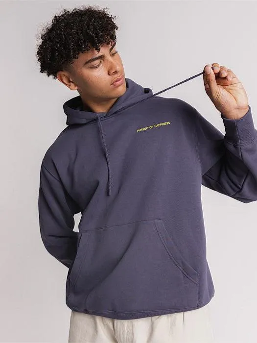 Youthful Vibe State of Mind Heavyweight Pullover in Washed Navy
