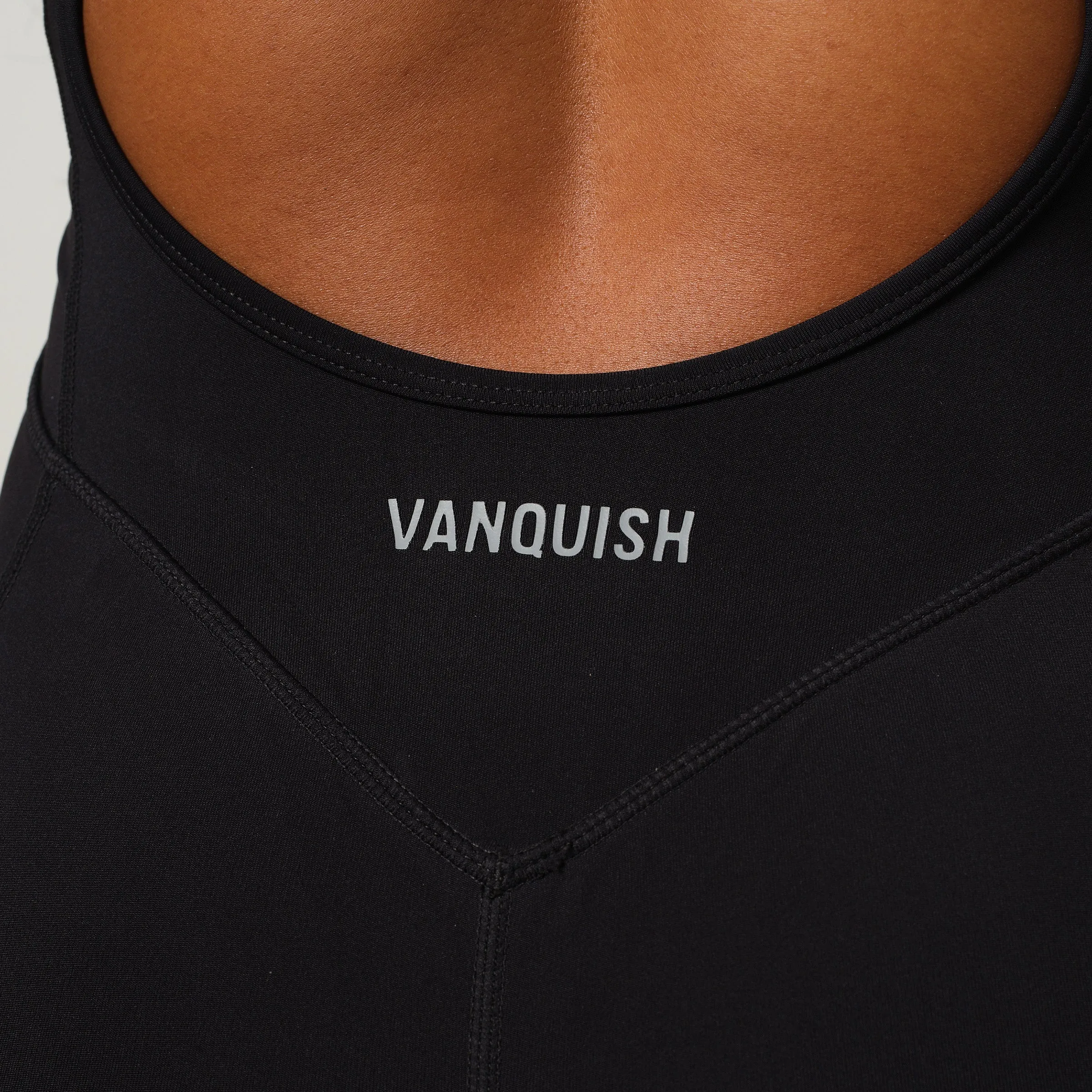 VANQUISH ENHANCE BLACK JUMPSUIT british retro
