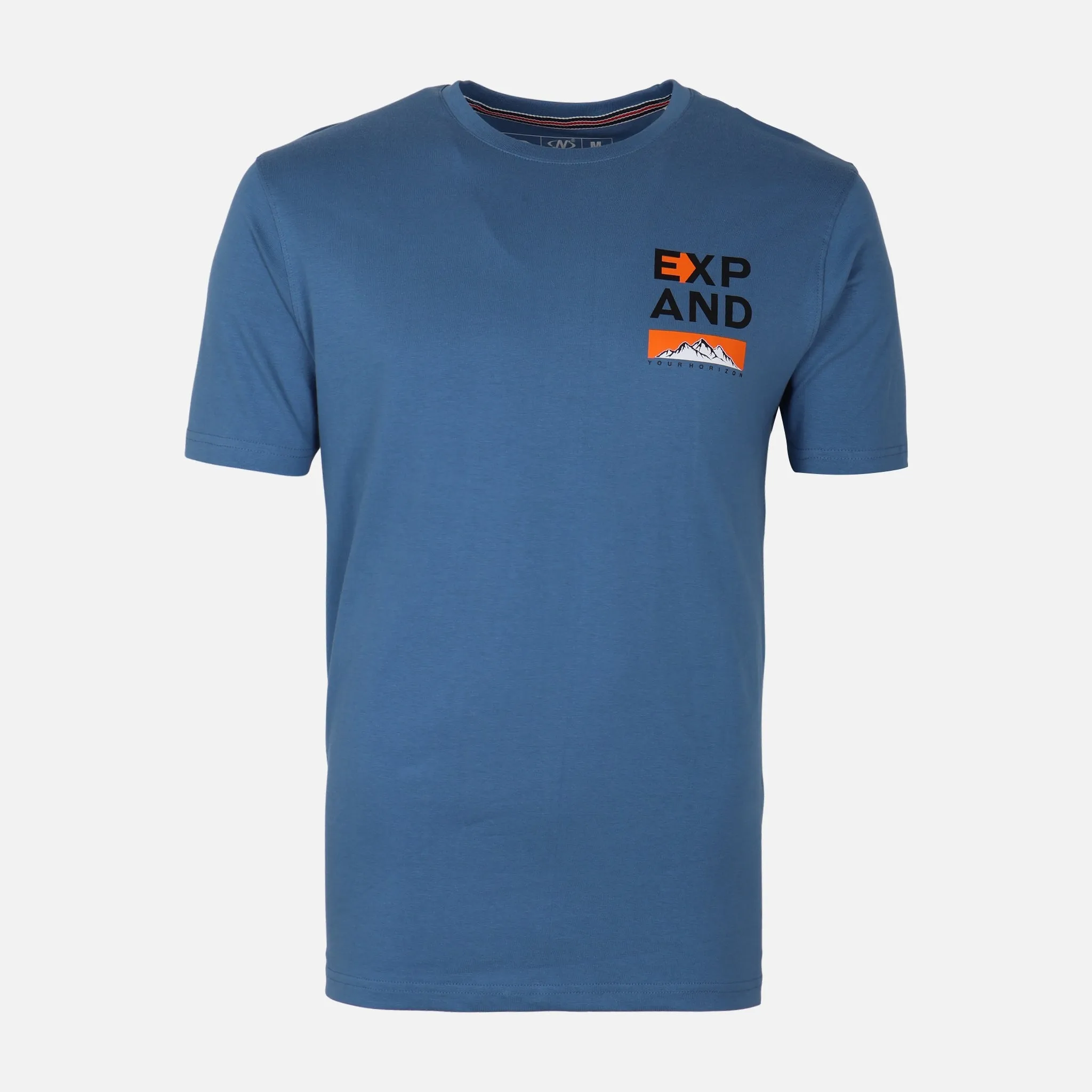 MEN GRAPHIC T-SHIRT ROUND NECK REGULAR FIT Meta Mood FadeResistantColors
