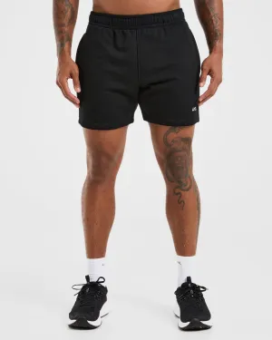 Belt loops Universal Attachment Points Essential Lightweight 5" Shorts - Black