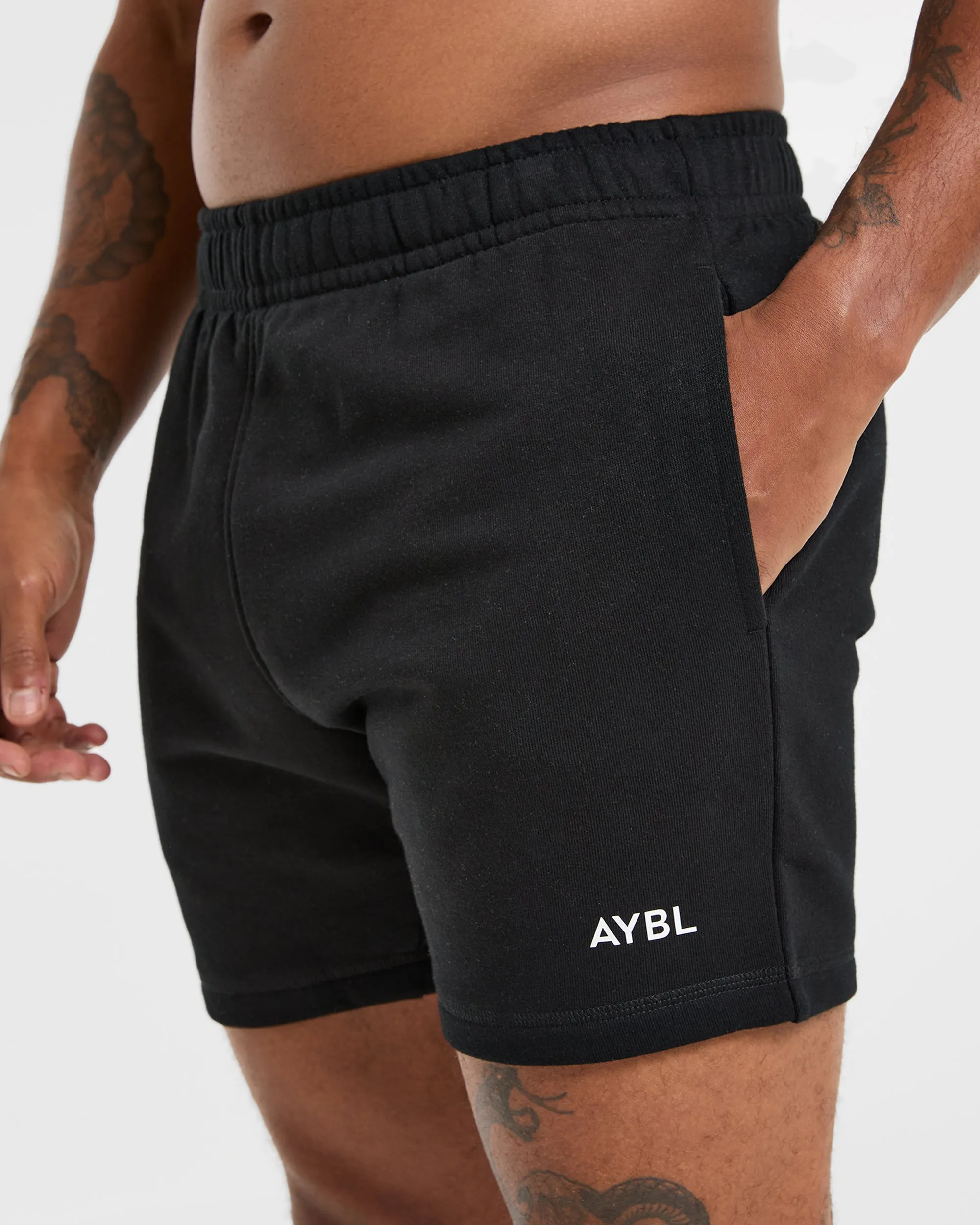 Essential Lightweight 5" Shorts - Black Snag Free Design Athletic Look