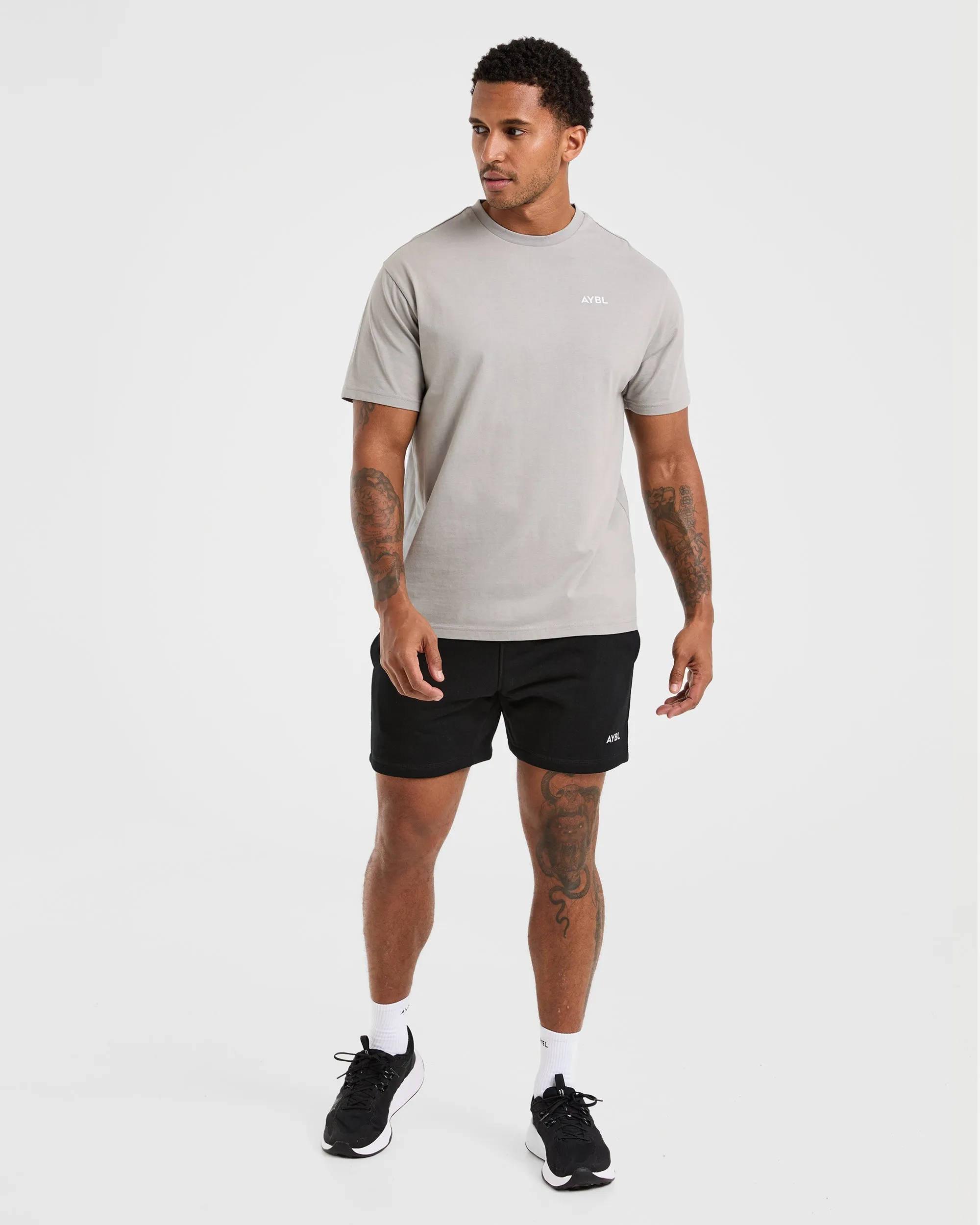 nylon blend Essential Lightweight 5" Shorts - Black