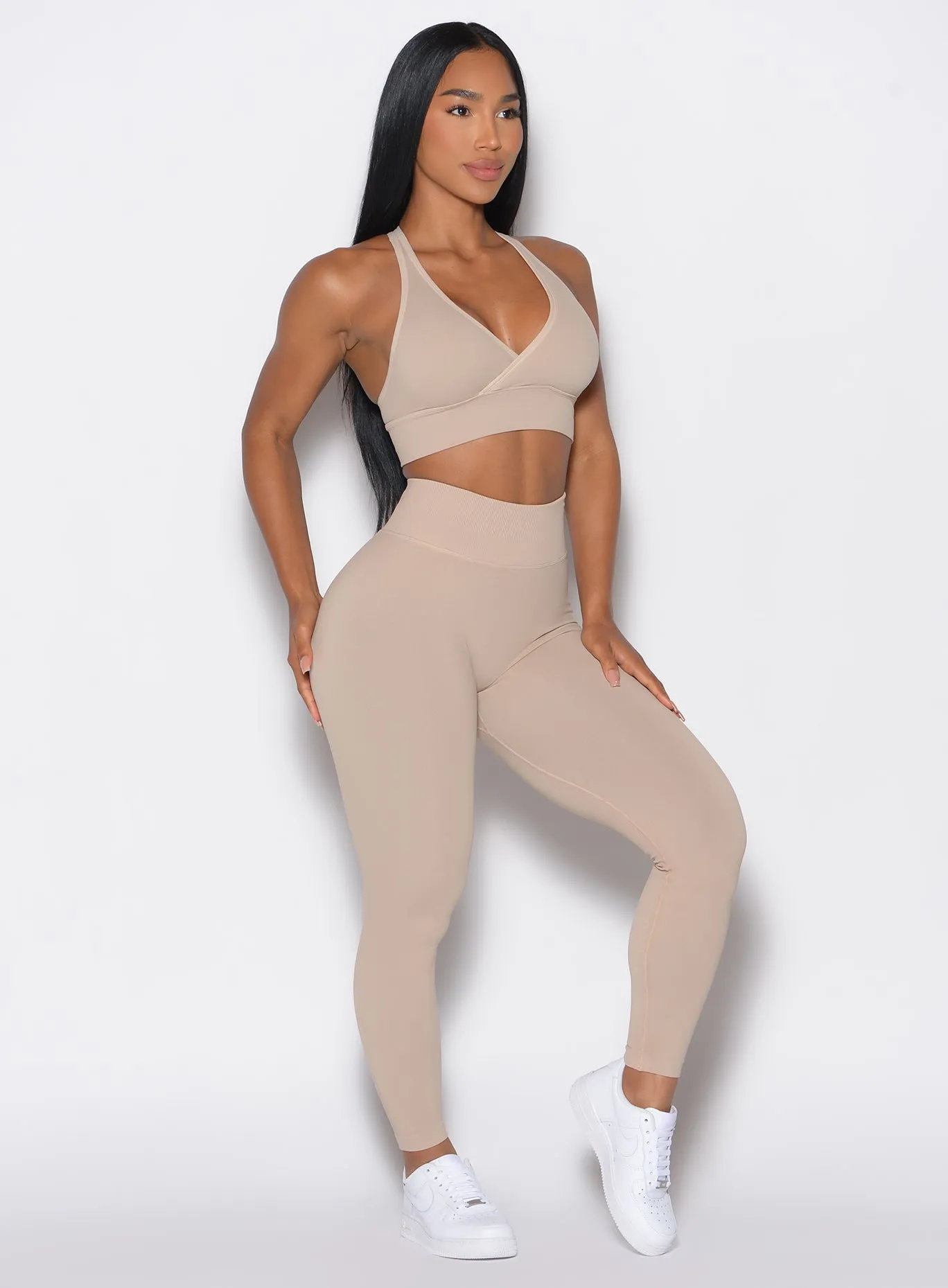 City Walk Pro Athlete High Waist Unisex Style Cheeky Seamless Leggings