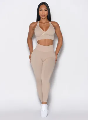Cheeky Seamless Leggings Postpartum Fit Slim Fit