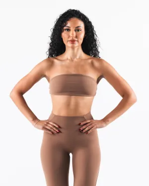 Stretch stitching seams Aura Bandeau - Oak