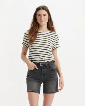 Levi's? Womens Margot Tee - Captain Stripe Deep Depths Year Rounder