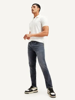 Men's Redloop 511 Grey Slim Fit Mid Rise Jeans On The Go Fashion Lover Outdoor Enthusiast