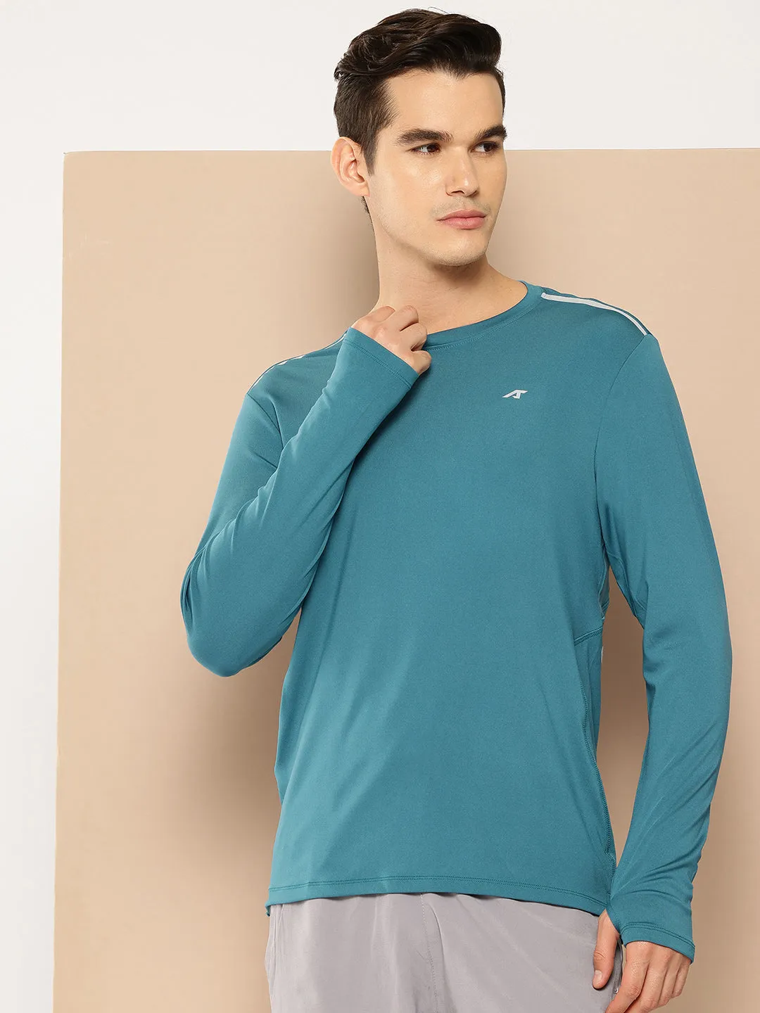 EcoFriendly Textiles SustainableYarnBlend Sprint Surge Full Sleeve Tee