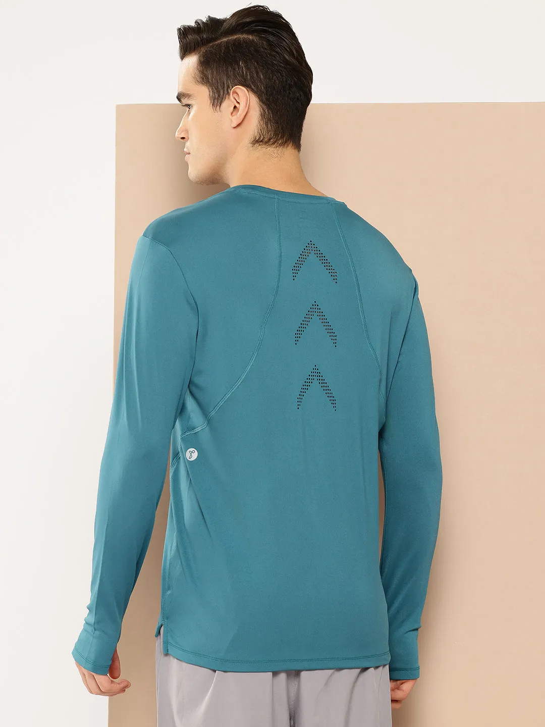 Sprint Surge Full Sleeve Tee Fantasy Glow Pure Tone