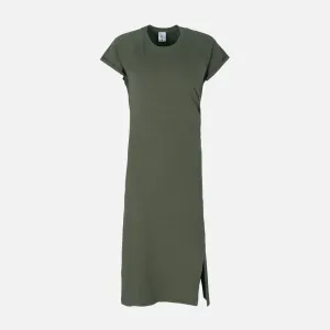 WOMEN MIDI DRESS Breathable Stretch Fabric ZeroWasteProduction