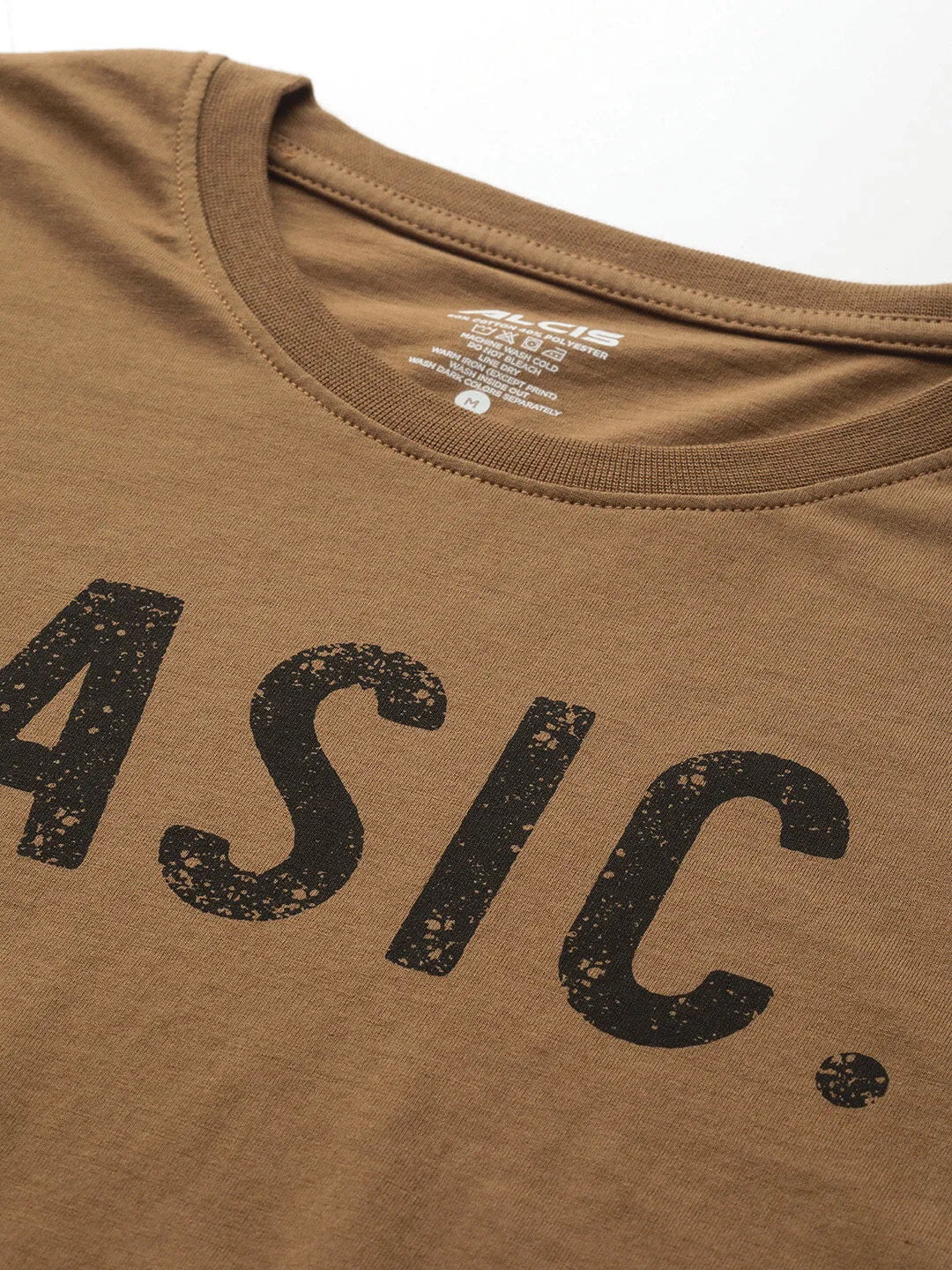 Moon Beam WaterRepellent Alcis Men Brown Printed Sports T-shirt