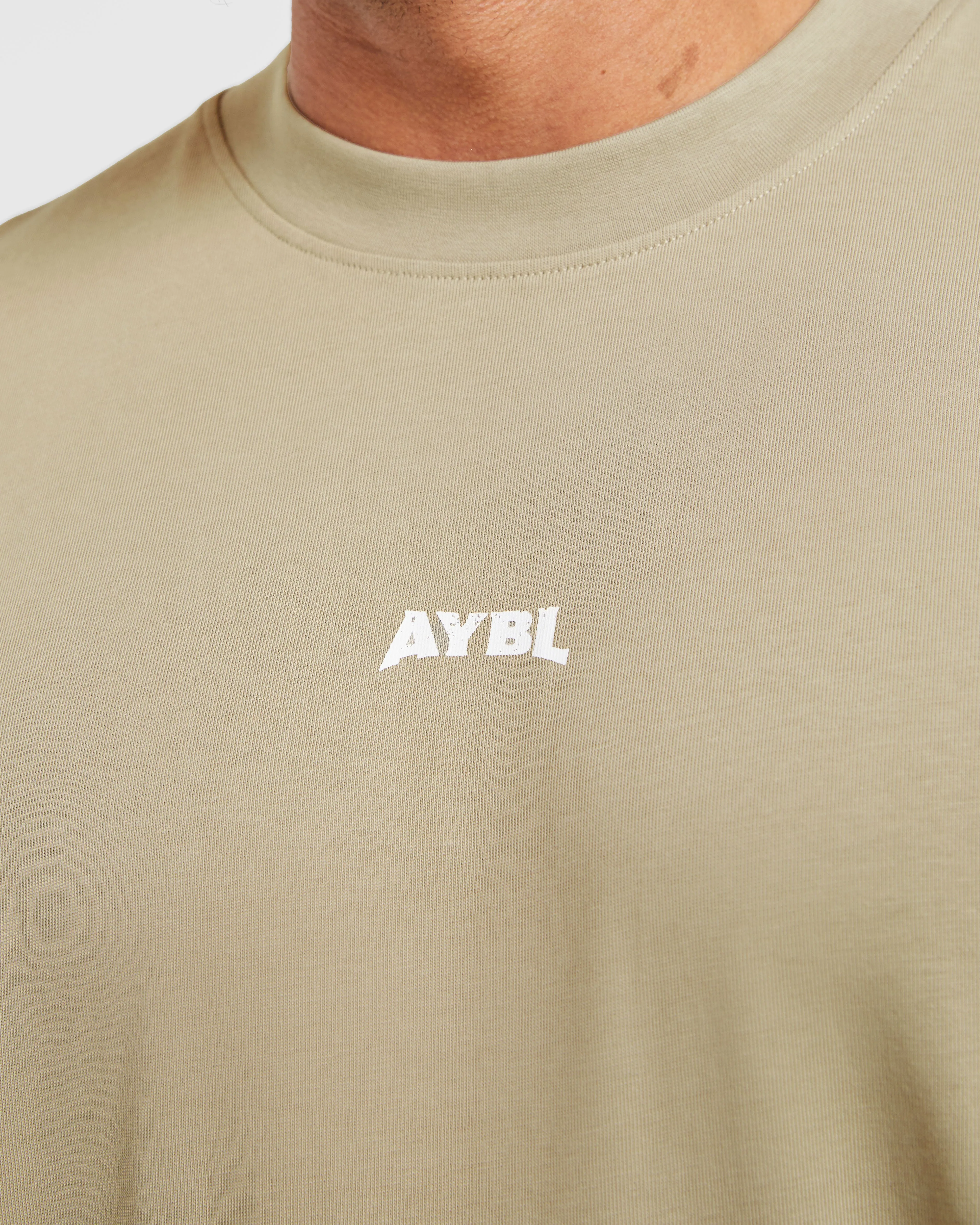 Beach Outfit Wesley Vissers X Beyond Limits Oversized T Shirt - Deep Beige