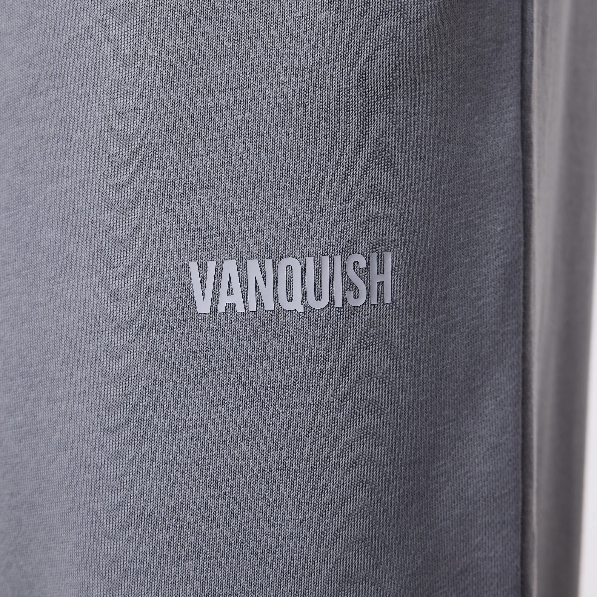 Low Profile Fasteners Hidden pockets Vanquish Essential Steel Grey Straight Leg Sweatpants