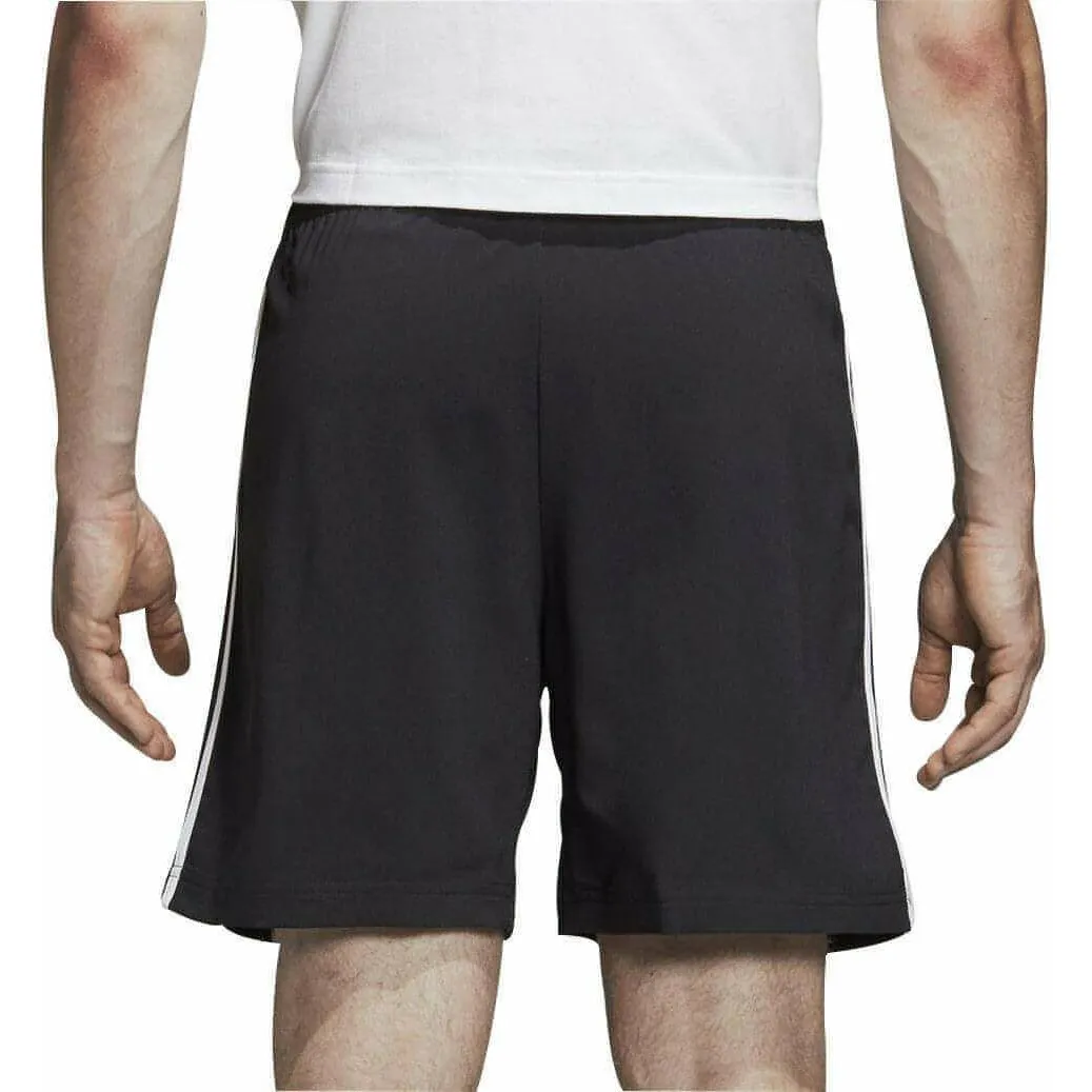 adidas Essentials 3 Stripes Chelsea Mens Training Shorts - Black Snag Free Material