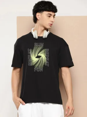 TaglessDesign SmoothFinish Alcis Men Typography Printed Sports T-shirt