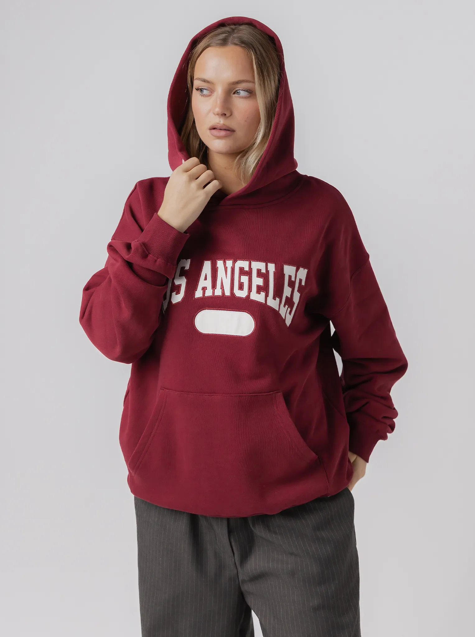 Varsity Hoodie Echidna like Recycled fabric