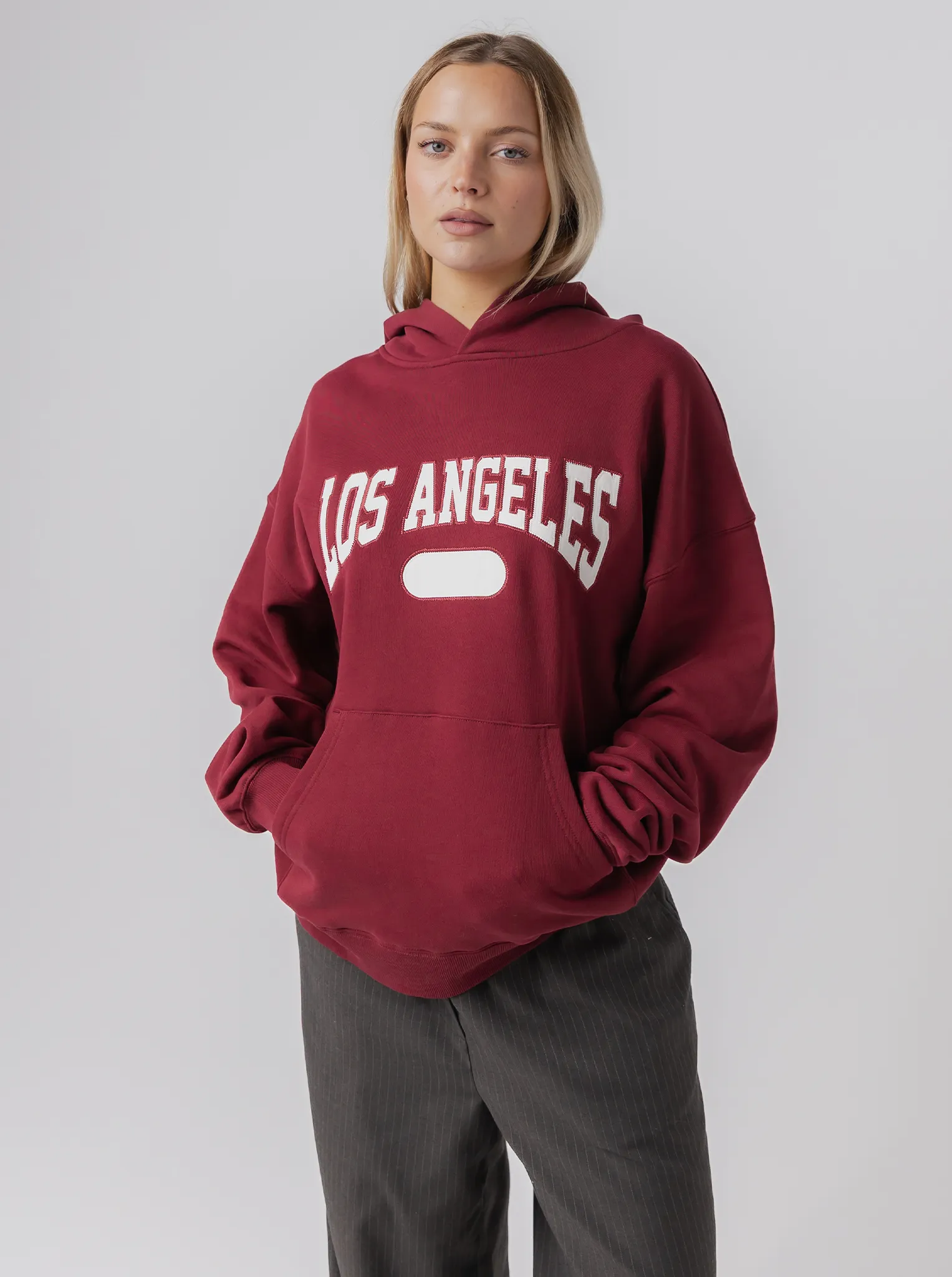 Varsity Hoodie silk blend