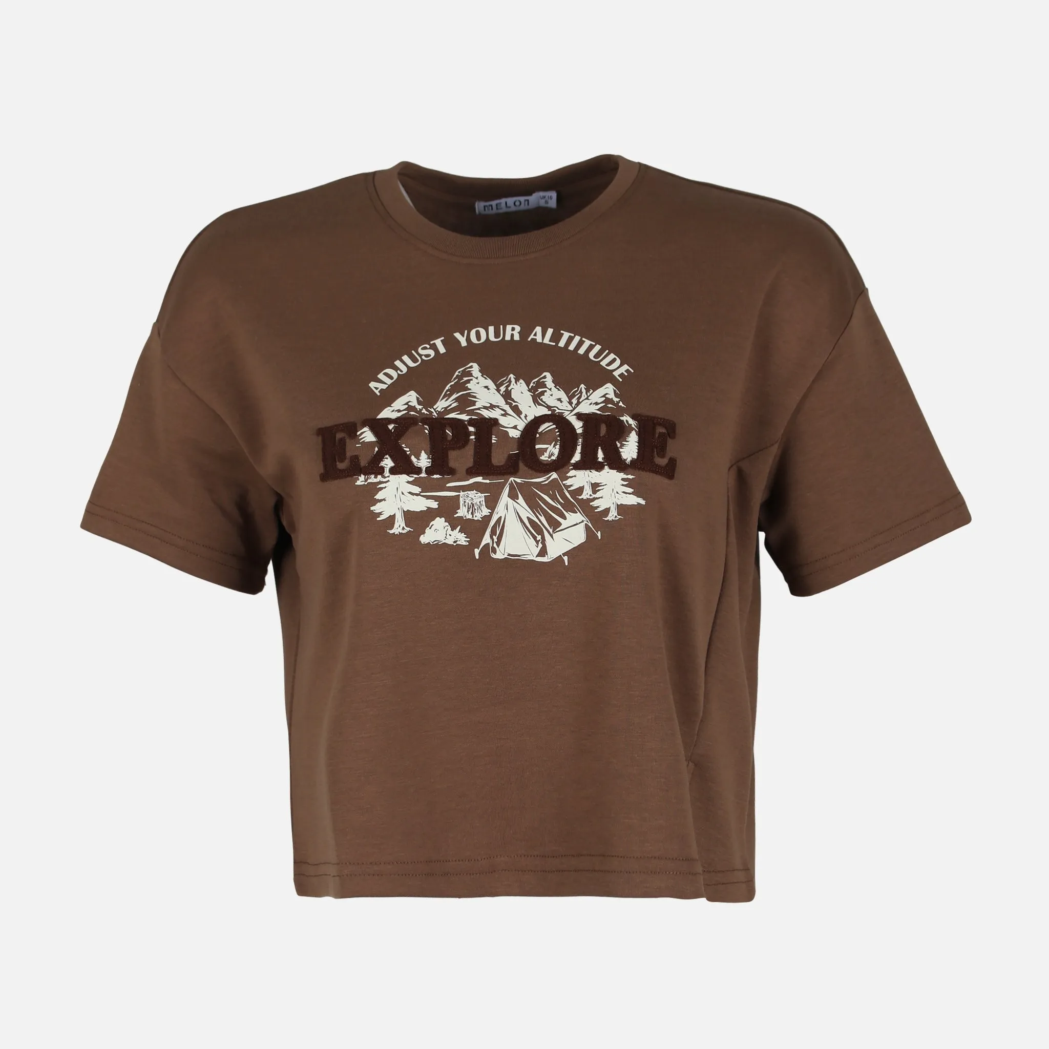 WOMEN CROPPED TEE Zero Waste