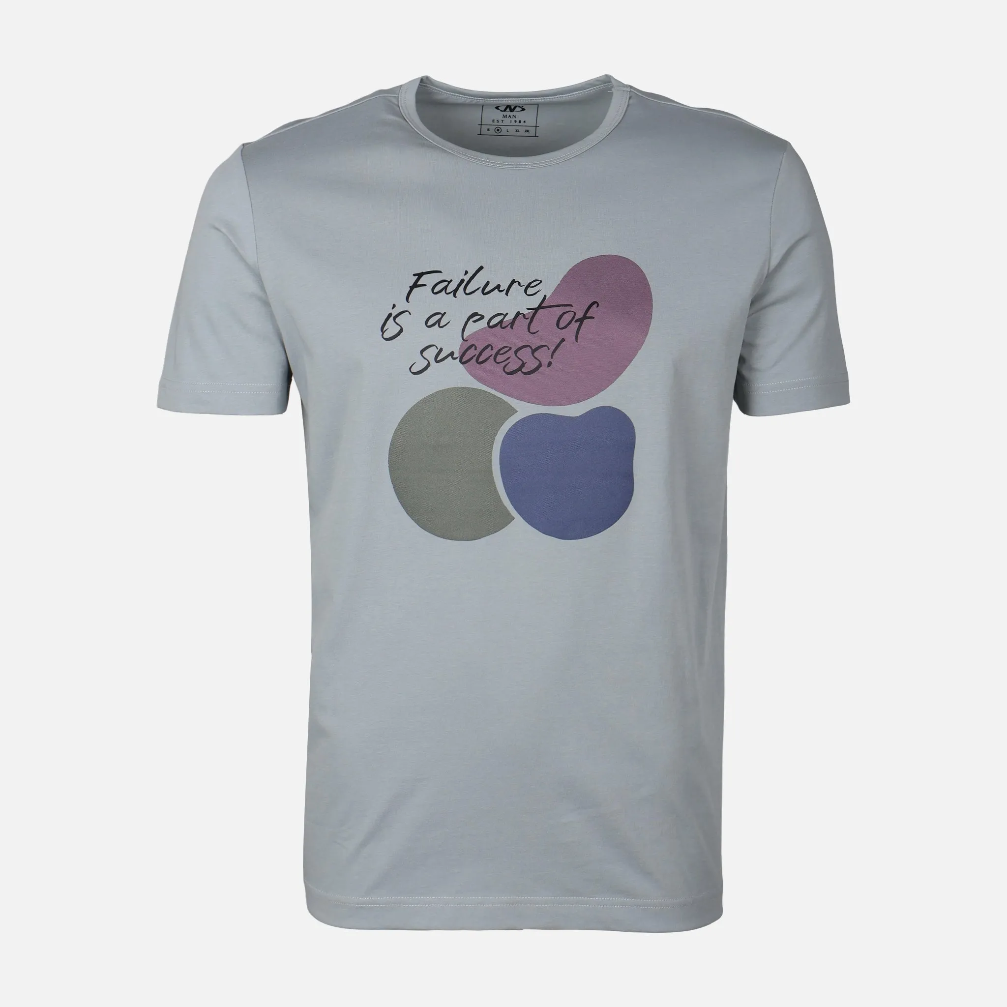 MEN T-SHIRT ROUND NECK REGULAR FIT AntiSnagFabric