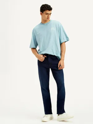 Light material Breathable Lining System Men's 541 Dark Blue Athletic Tapered Fit Mid Rise Jeans
