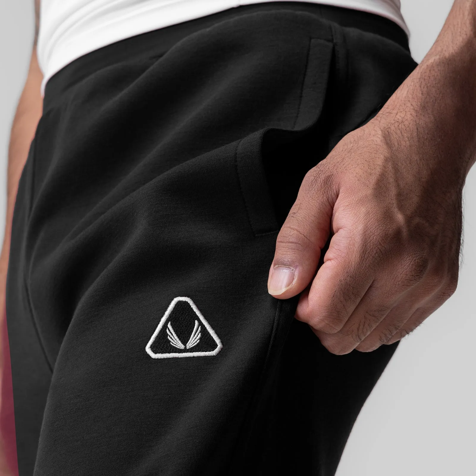 1030. Dri-Core? Training Jogger - Black HypoallergenicMaterial Double Layered Hem