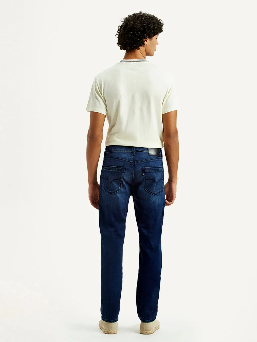 Fitted Comfort Men's Redloop 511 Dark Indigo Slim Fit Mid Rise Jeans