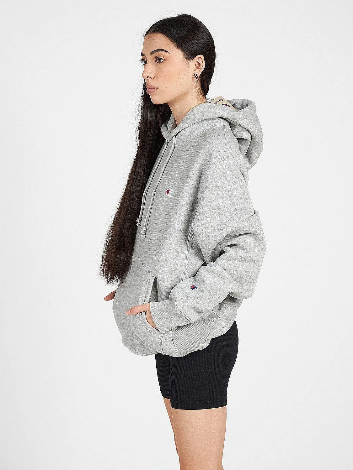 Reverse Weave Hoodie Unisex Brushed Interior Reinforced Seams