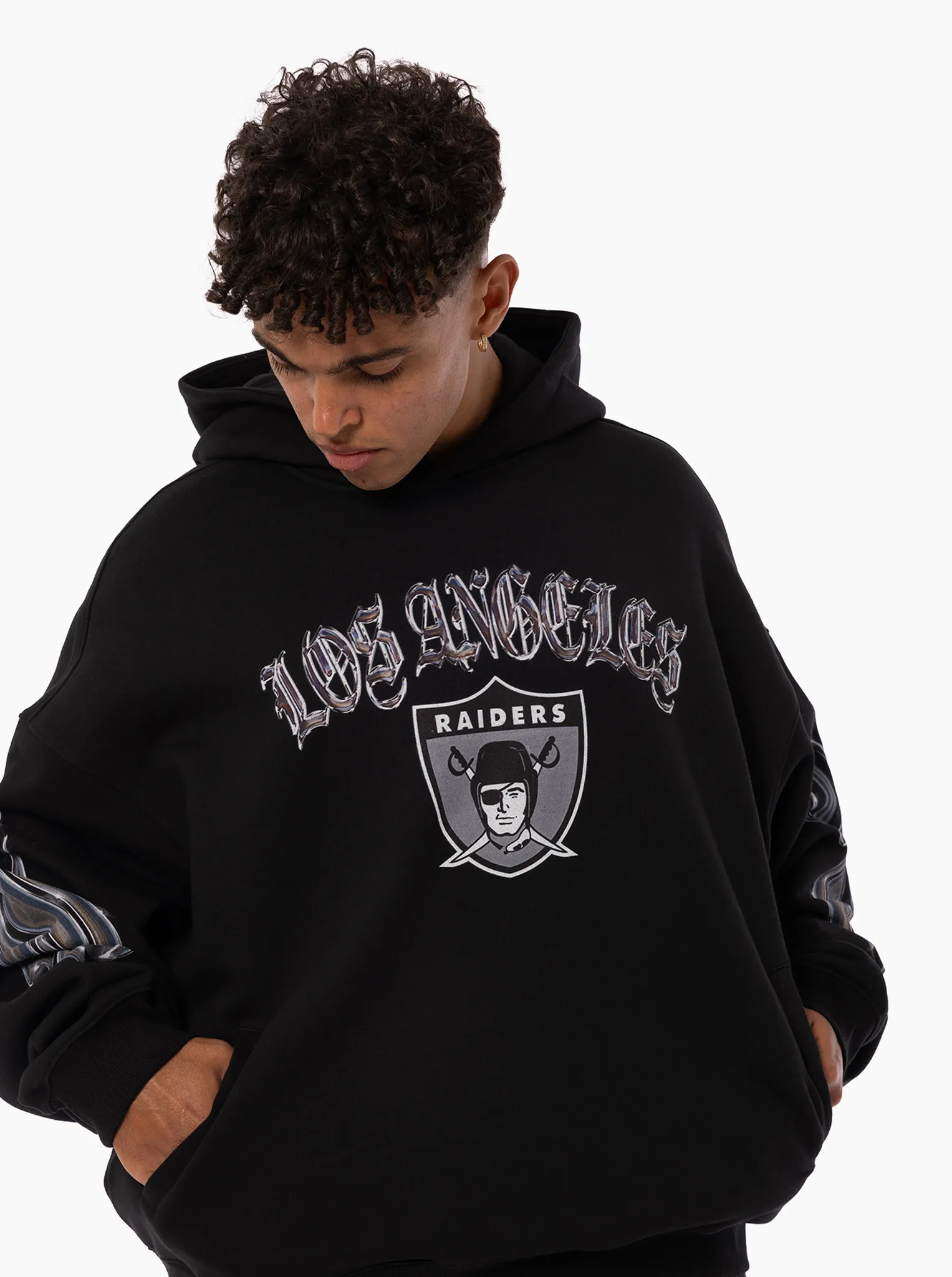 Minimalist Wardrobe Los Angeles Raiders Hoodie