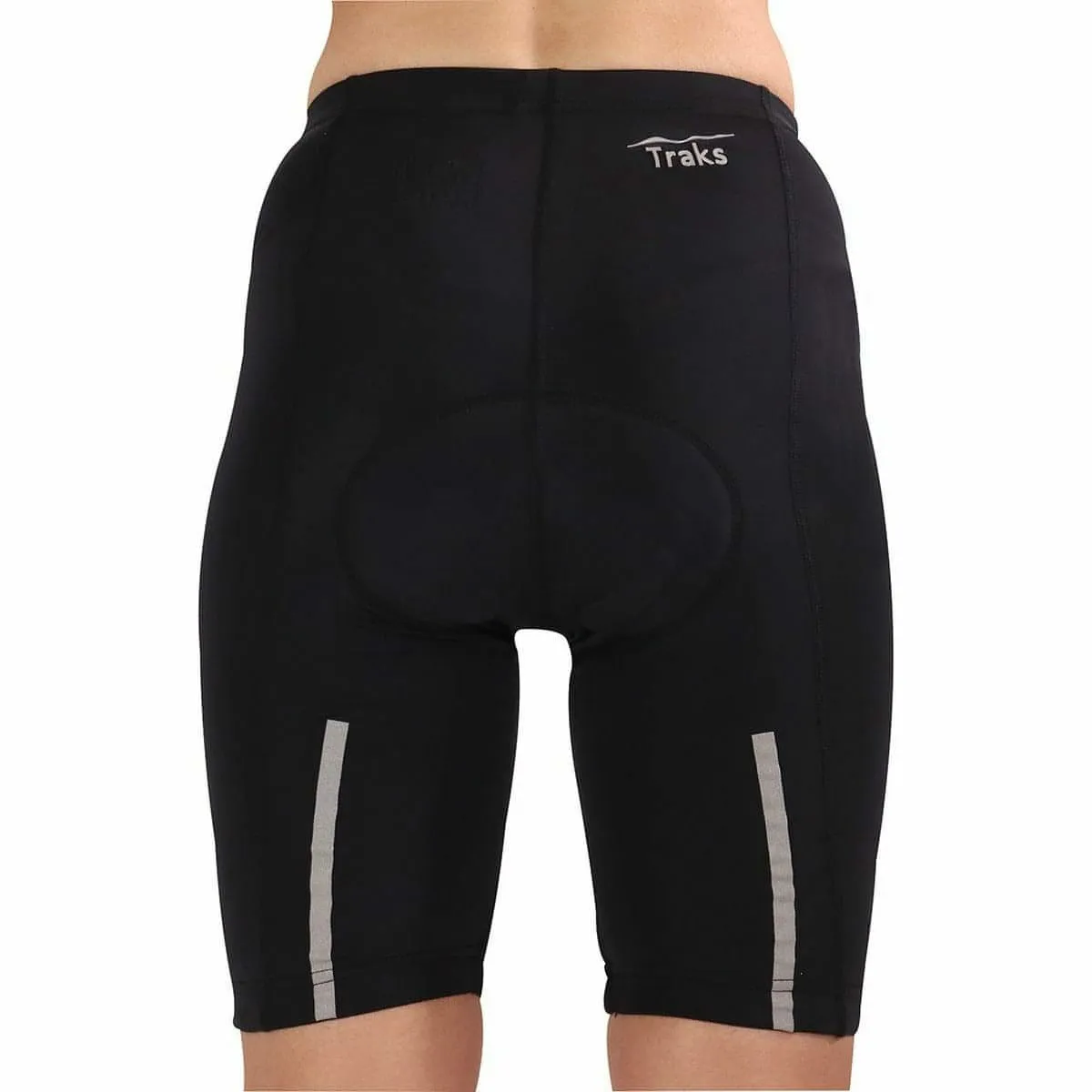 Traks Urra Womens Cycling Short Tights - Black Father's Day gift dress shirt