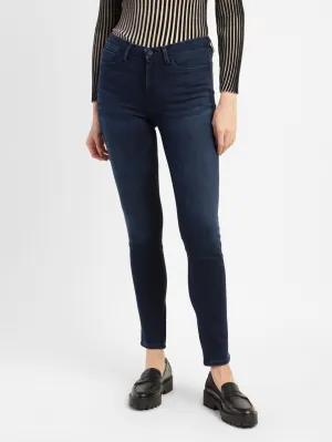 Women's 711 Blue Skinny Fit Mid Rise Jeans Relax Mode