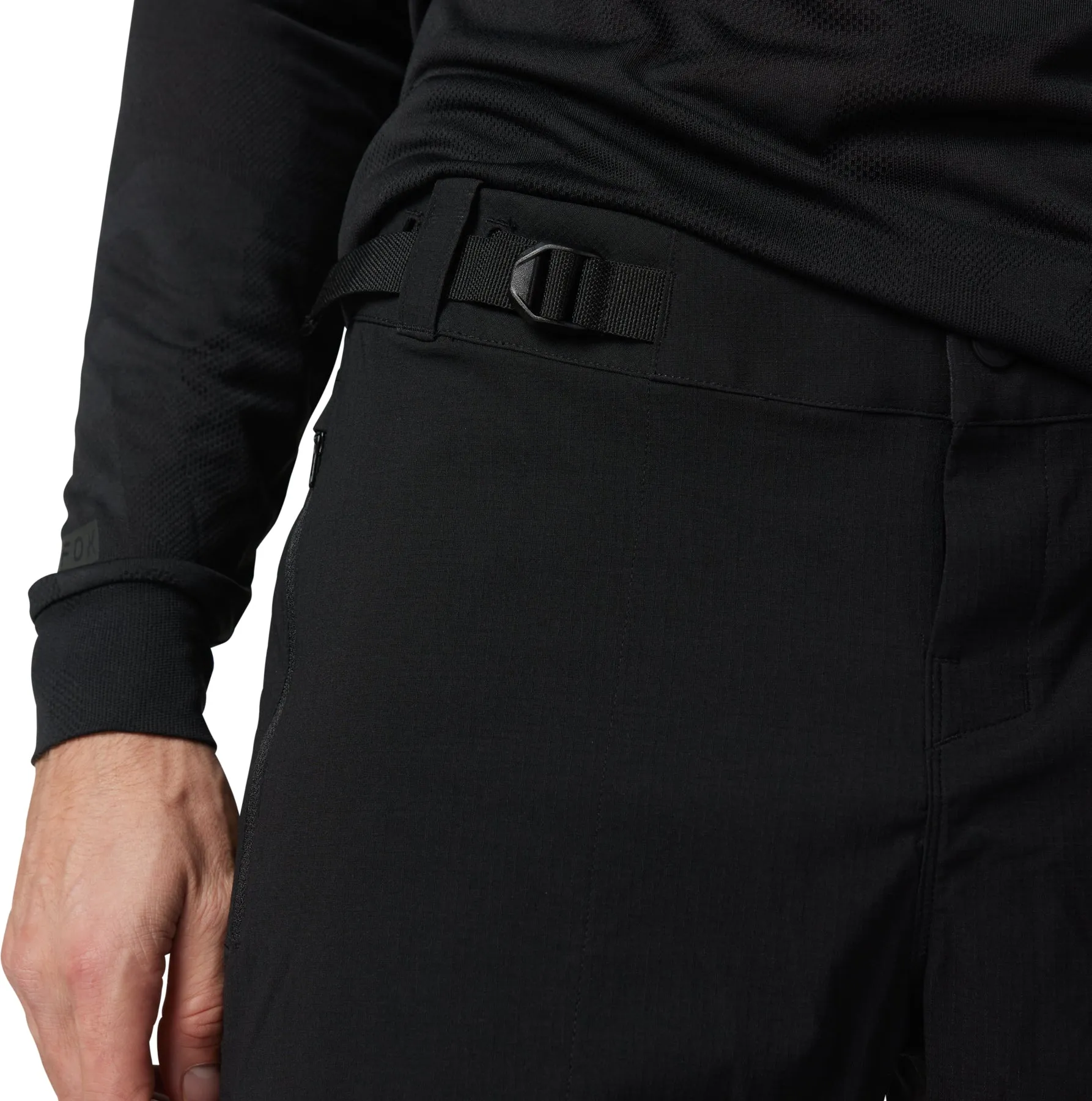 Fox Ranger Mens Cycling Shorts - Black FlexibleMobility