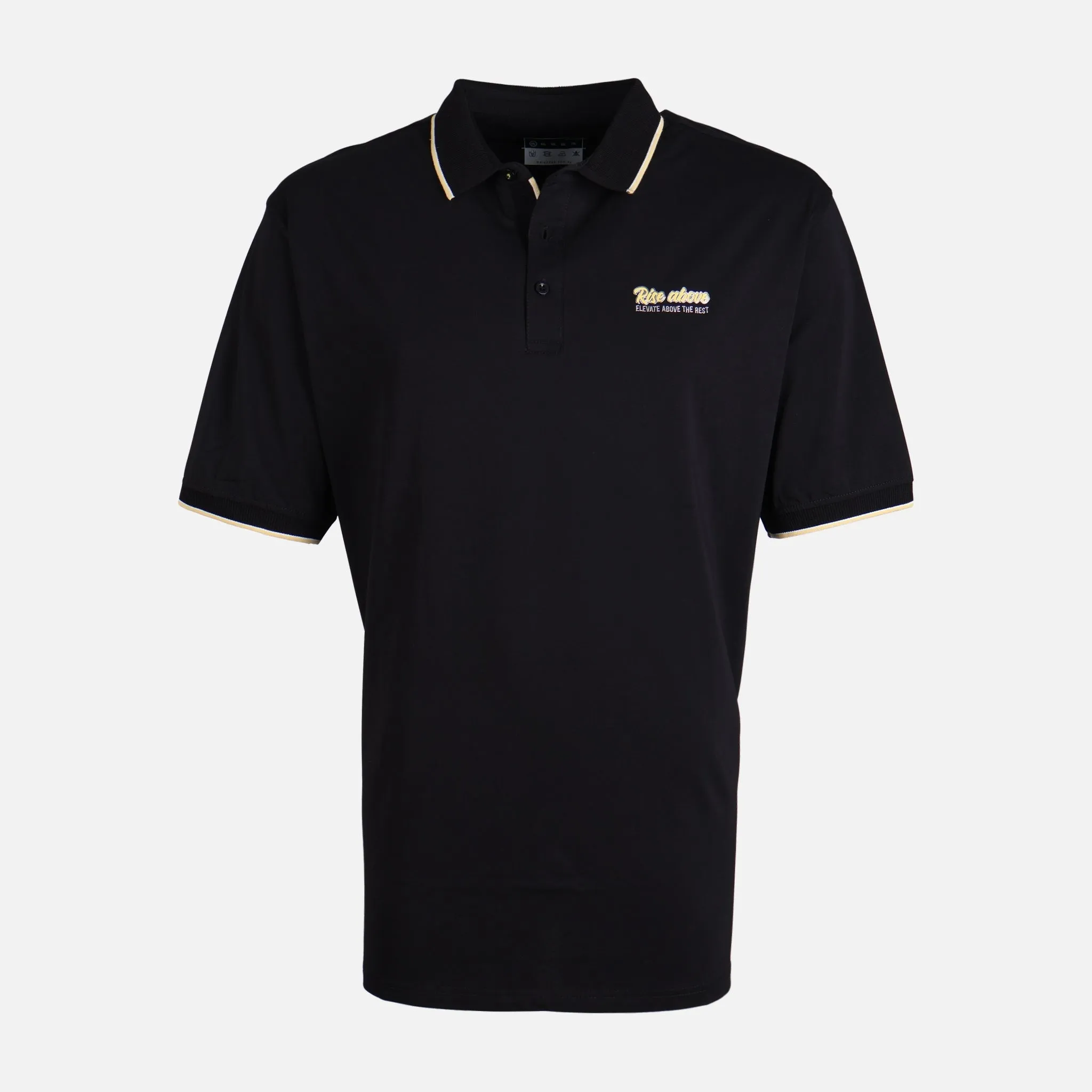 MEN T-SHIRT-POLO PLUS FIT Reinforced Stitching Tailored Fit