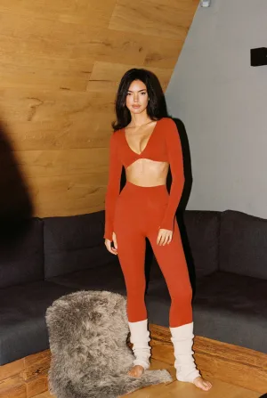 High-Waist Scrunch Legging Everyday Essential Compression Fit