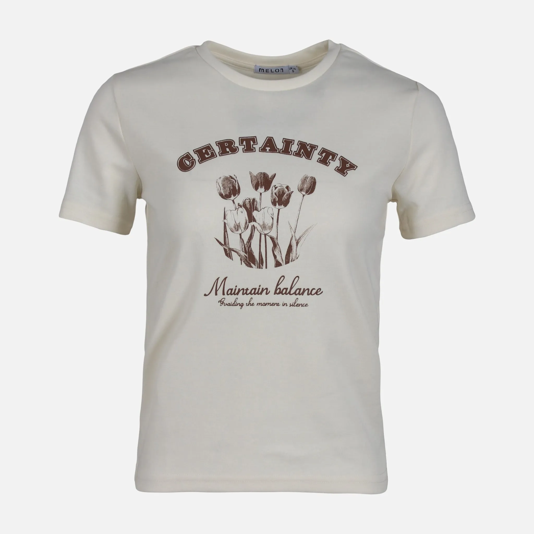 Recycle Glow StaticResistantLining WOMEN CROPPED TEE