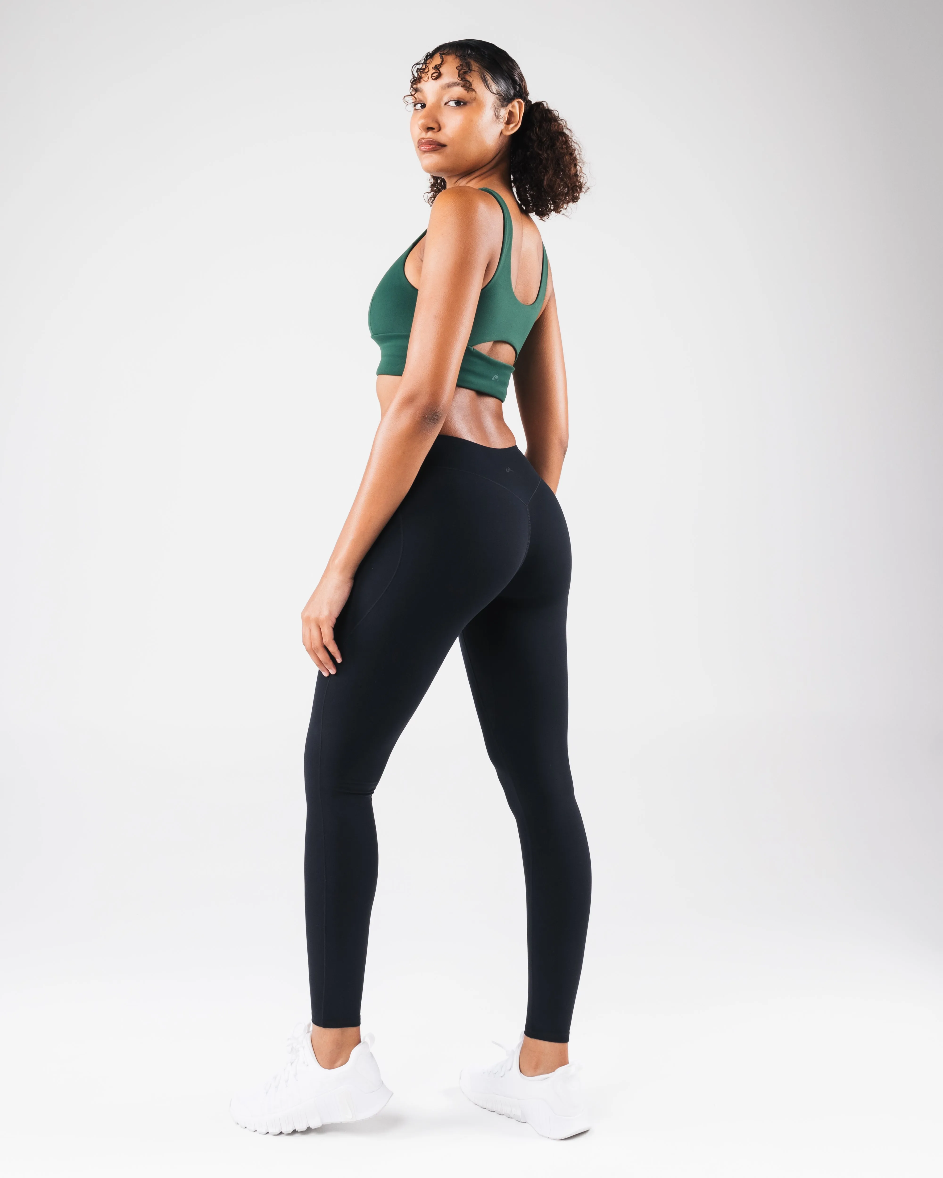 Printed workout gear Blind stitching seams Celeste Bra C/D Cup - Blade
