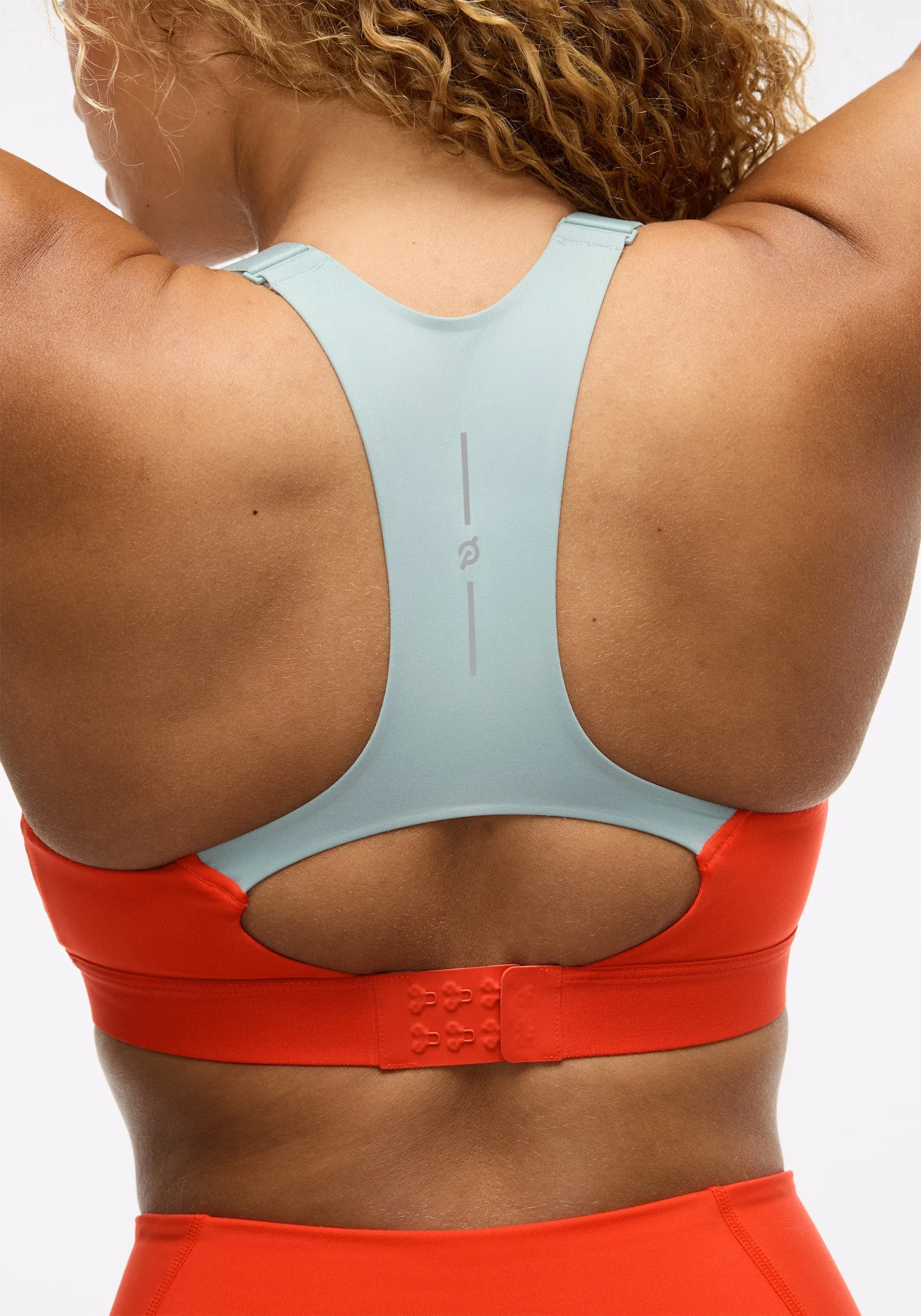 Organic Heat-sealed seams PaceForm Enhanced Support Racerback Bra