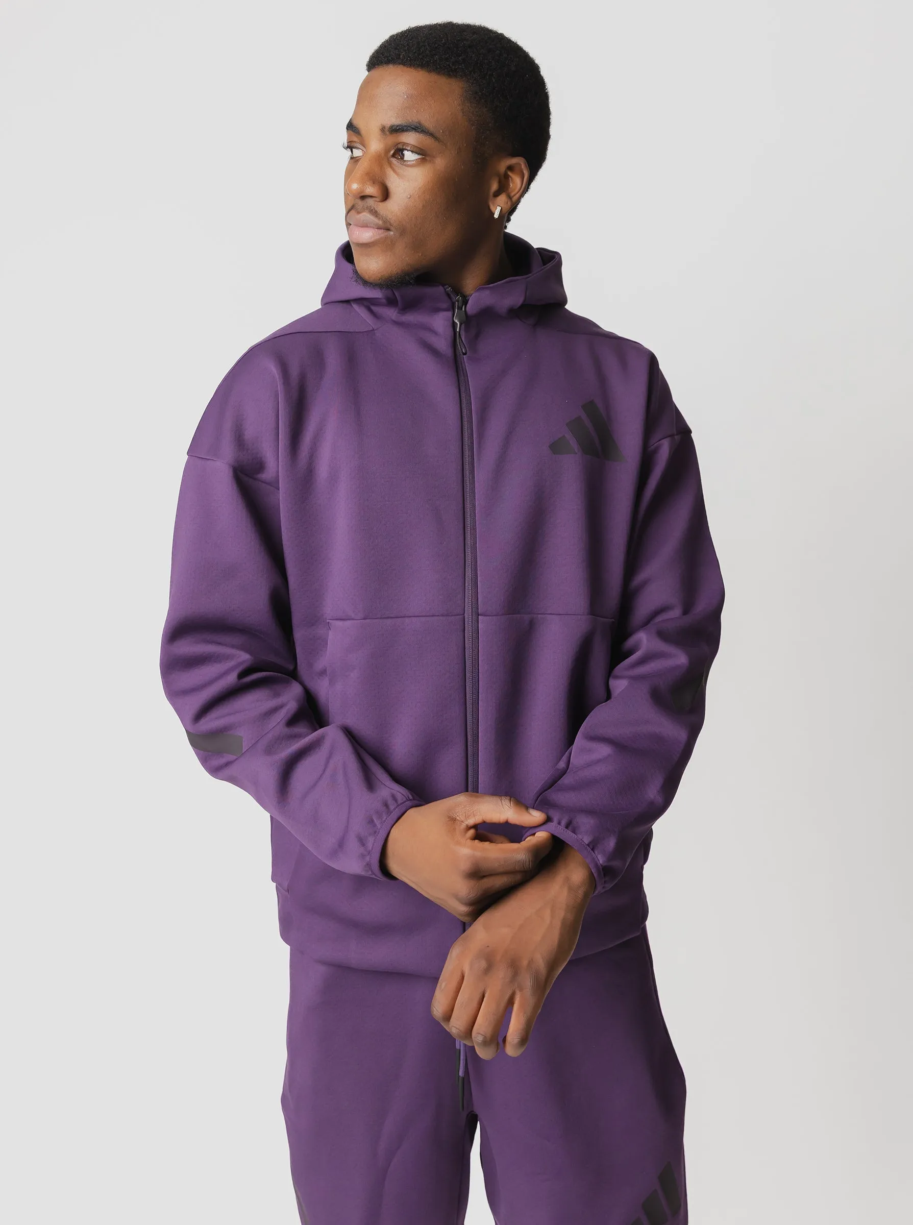 Layered Hood Design Z.N.E. Full Zip