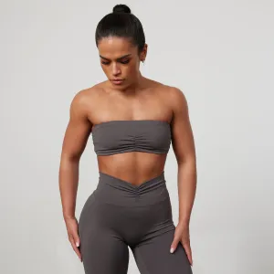 Vanquish Enhance Graphite Grey Bandeau Bra adults'