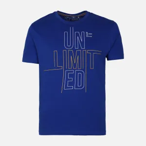 MEN GRAPHIC T-SHIRT ROUND NECK REGULAR FIT WaterRepellentCoating
