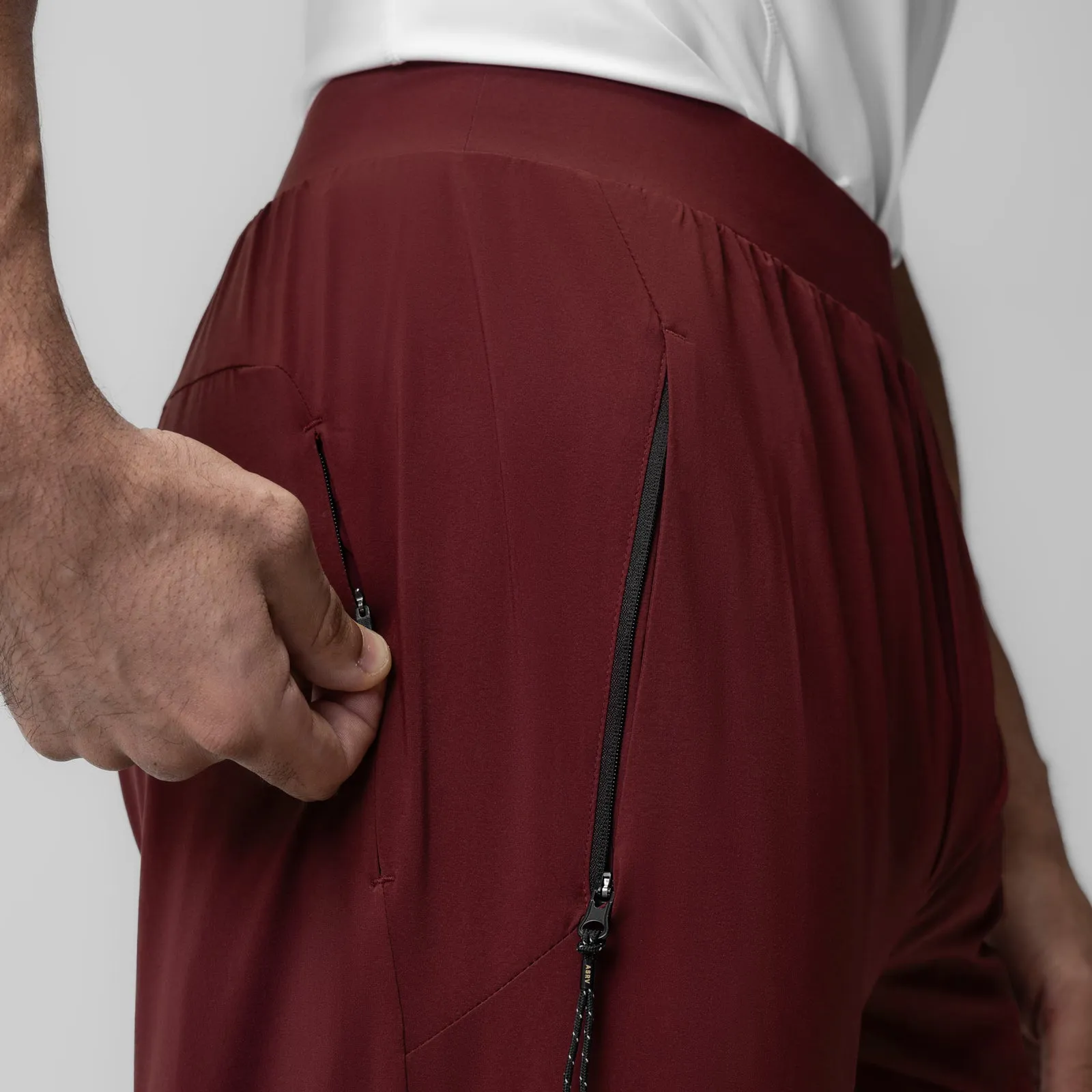Reinforced Stitching Workout-ready 1031. Aerotex? Weather-Ready Bonded Pant - Crimson